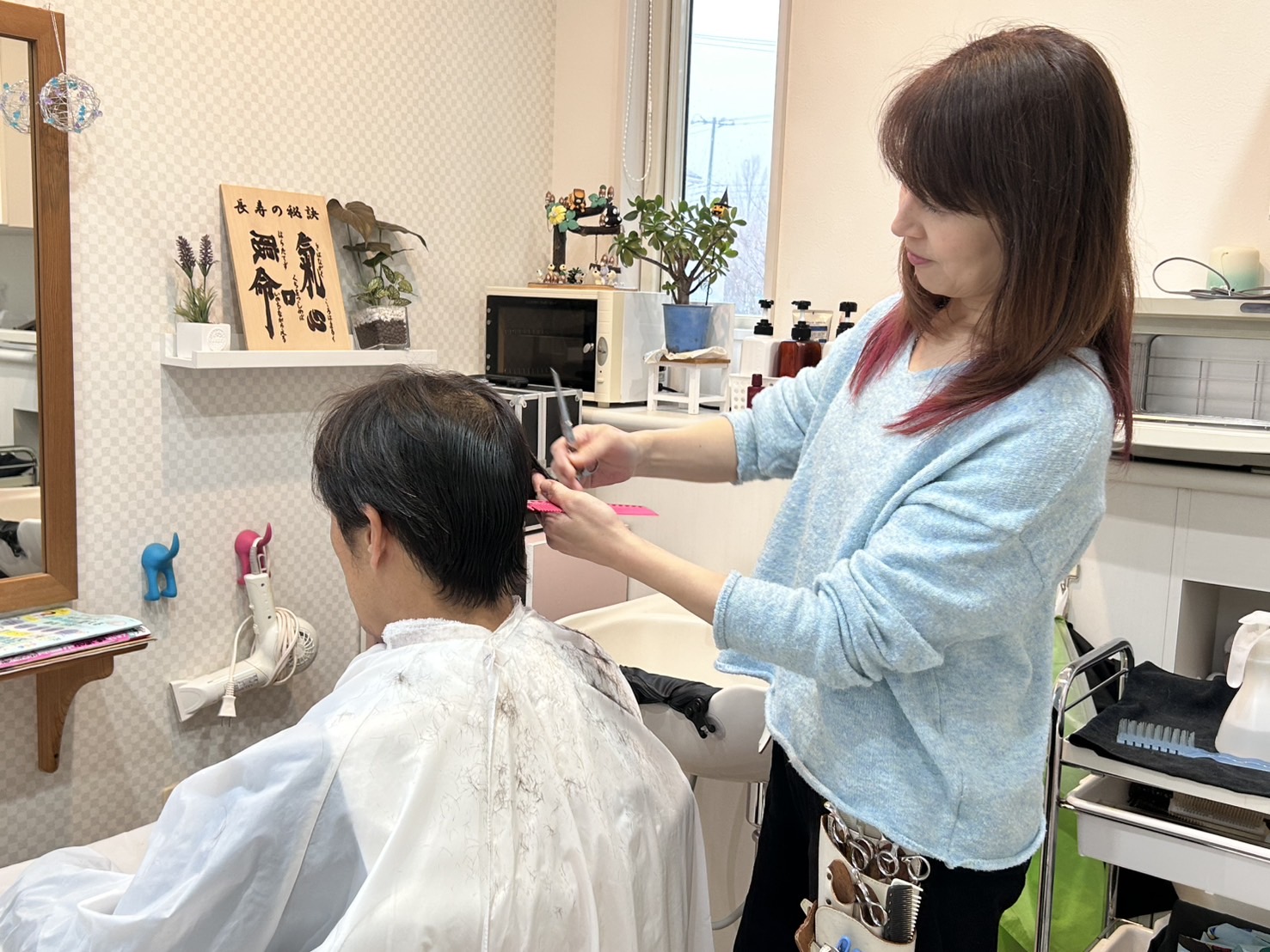 メンズも歓迎 | 千葉県木更津市羽鳥野の美容室ならHair Ruri
