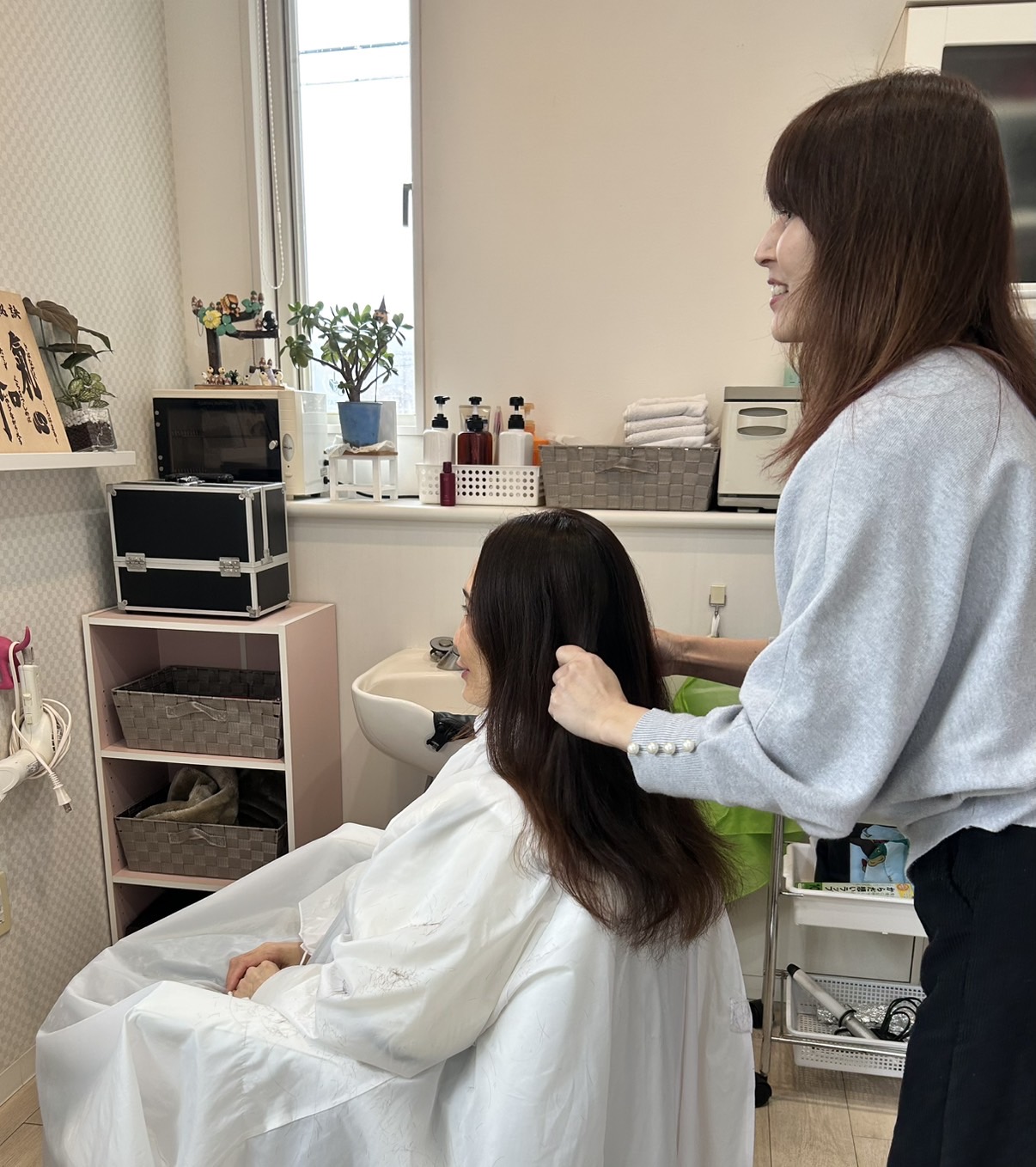 木更津市羽鳥野の小さな美容室